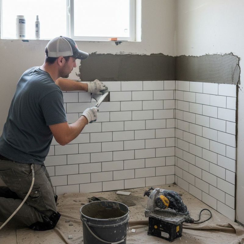 Subway Tile Installation